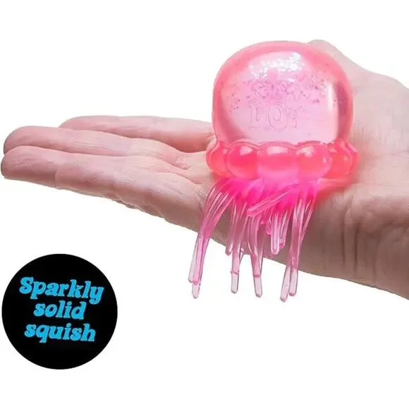 Schylling NeeDoh Jellysquish Jelly Fish Novelty Sensory Fidget Stress Relief Toy - Picture 9 of 14
